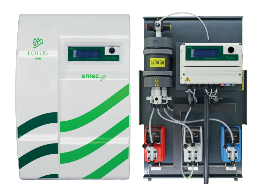 Hệ Thống Khử Trùng Nước Bằng Chlorine Dioxide (ClO2) - LOTUS MINI